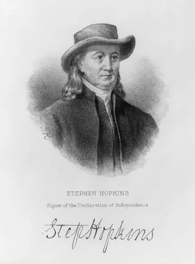 [Stephen Hopkins, 1707-1785, bust portrait]