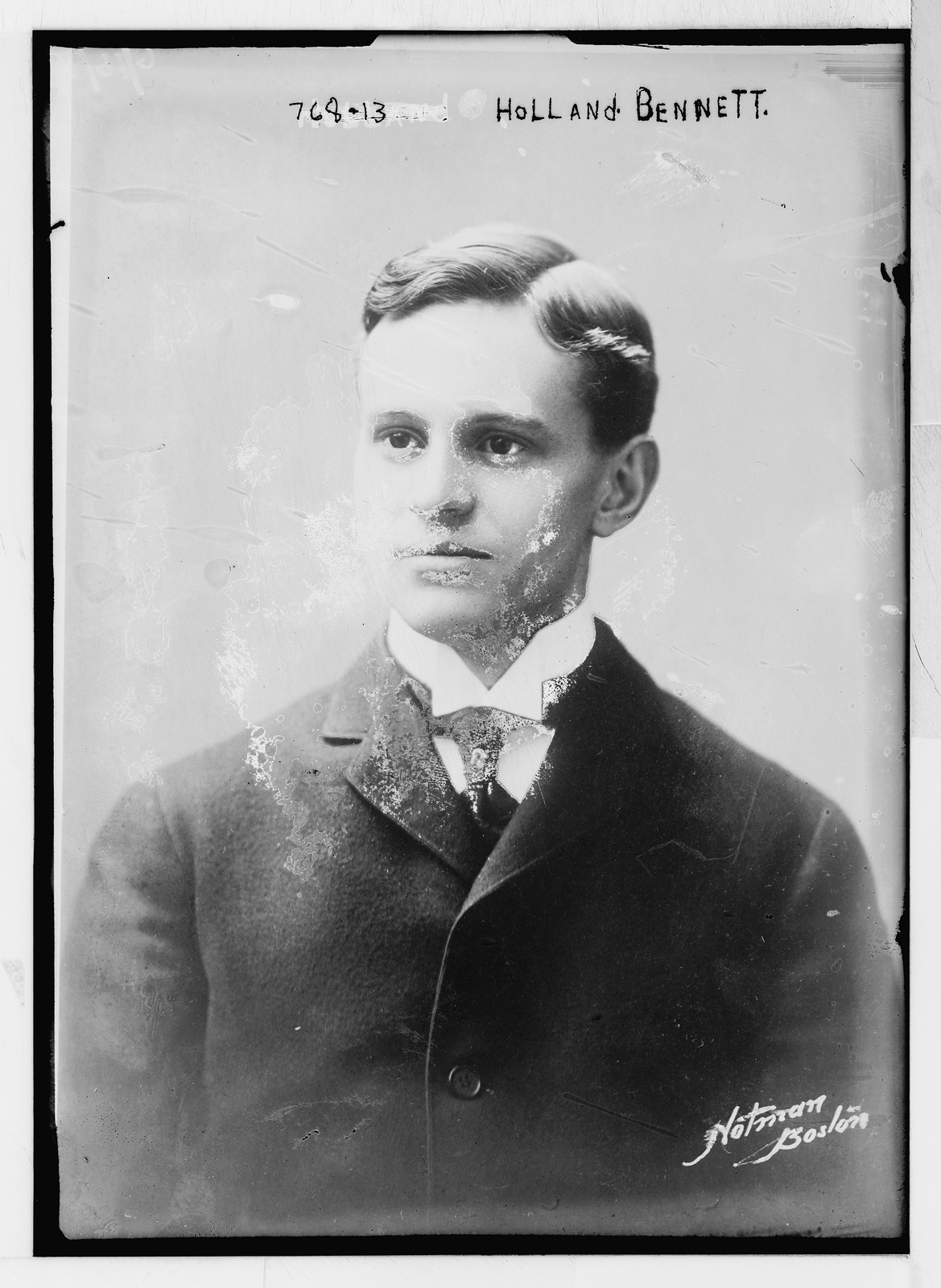 Holland Bennett, Notman, Boston / Notman, 1909 — historic photograph