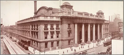 Chicago Northwestern Rail Term, Illinois, 1912