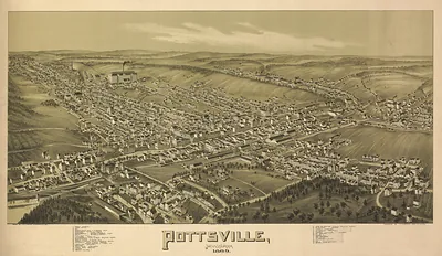 Pottsville, Pennsylvania, 1889