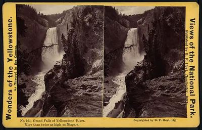 Grand Falls of Yellowstone River, No. 164