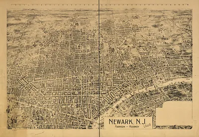 Newark, New Jersey, 1895
