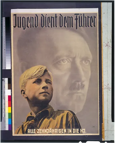 Jugend dient dem Führer--Alle Zehnjährigen in die HJ / HN.