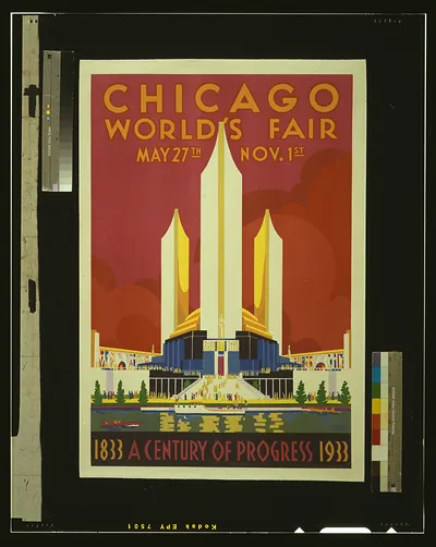 Chicago world's fair. A century of progress, 1833-1933 / Weimer Pursell.