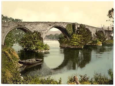 Old bridge Stirling Scotland