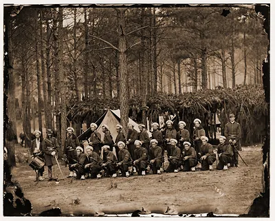 Petersburg Virginia. Company H 114th Pennsylvania Infantry