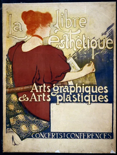 La libre esthétique: arts graphiques & arts plastiques, conferences