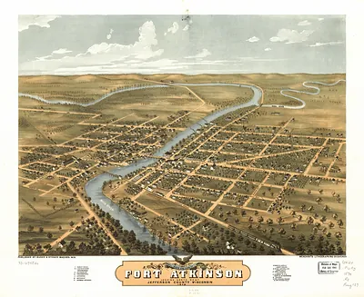 Fort Atkinson, Wisconsin, 1870