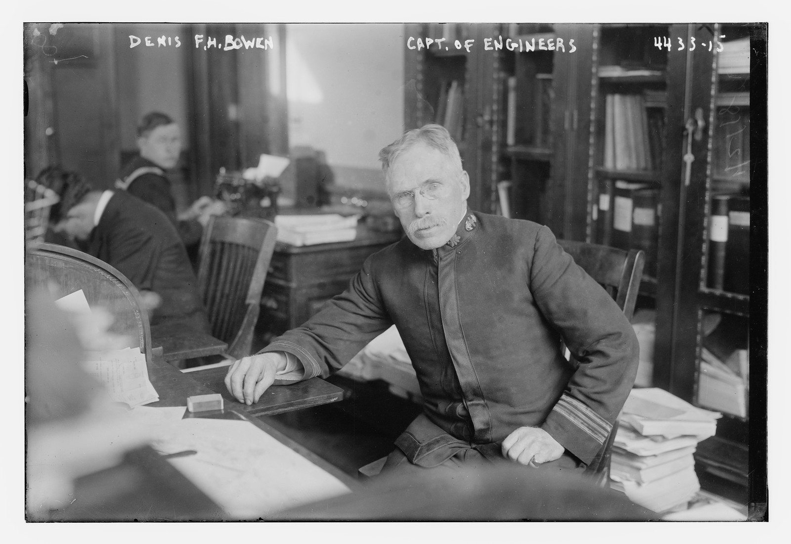Denis F.H. Bowen, Capt. of Engineers, n/a — historic photograph