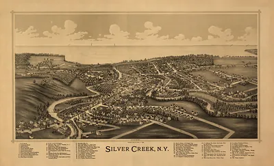 Silver Creek, New York, 1892