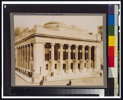 Consolidated Exchange [i.e. Consolidated Stock Exchange of New York], Broad St.