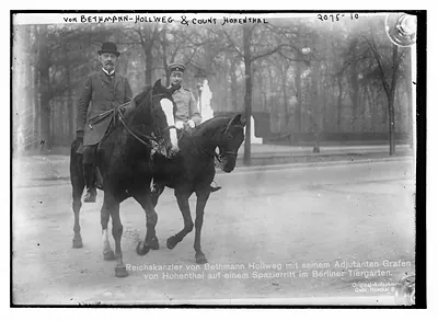 vonBethmann - Hollweg and Count Hohenthal