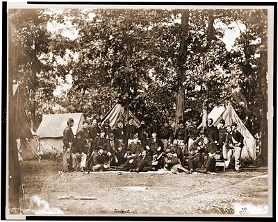 Officers of U.S. horse artillery brigade near Culpeper Va. September 1863
