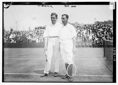 McLoughlin and Rice tennis