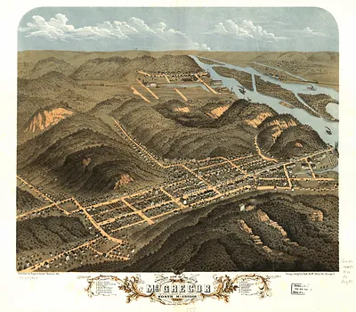 McGregor, Iowa, 1869