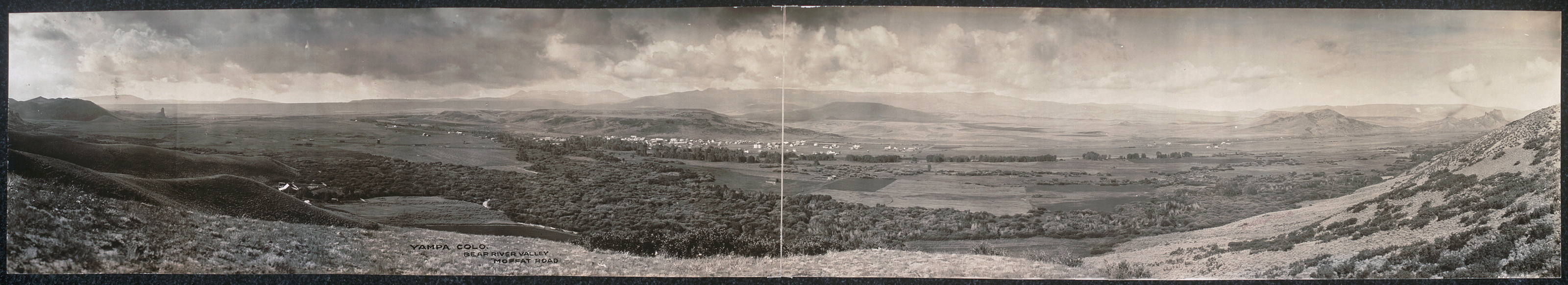 Yampa Bear River Valley, Colorado, 1909, 1909 — historic image