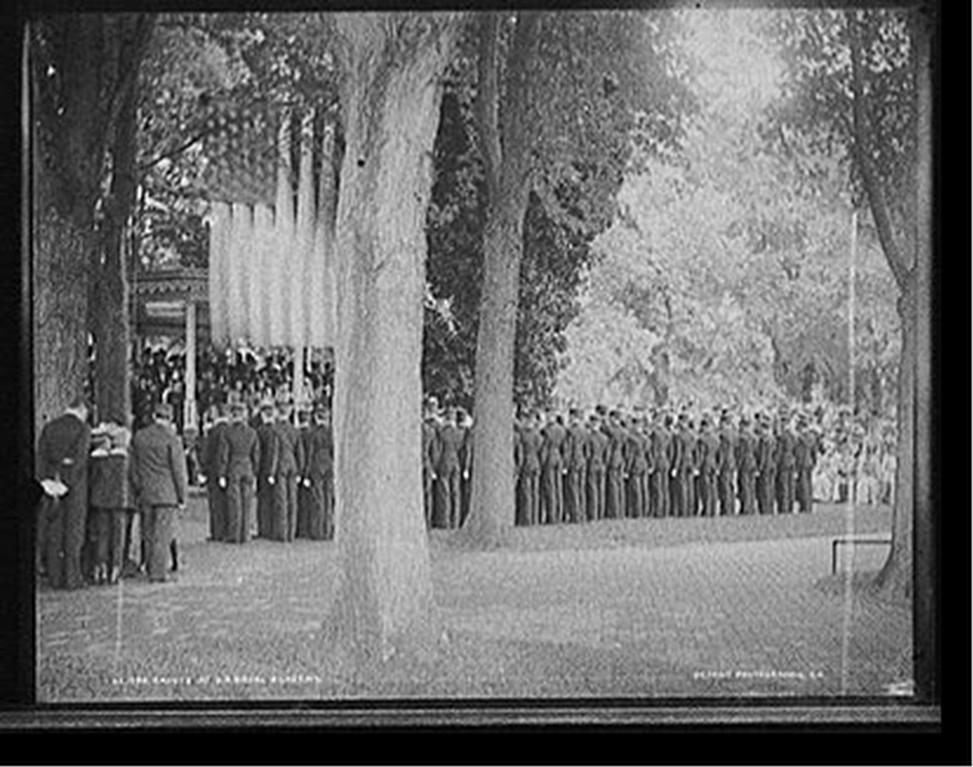 Cadets at U.S. Naval Academy, [between 1890 and 1901] — historic photograph
