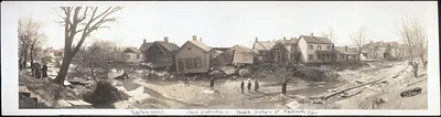 Flood destruction Chillicothe, Ohio, 1913