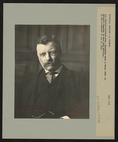Gov. Theodore Roosevelt, photograph for McClure's Magazine, 1899