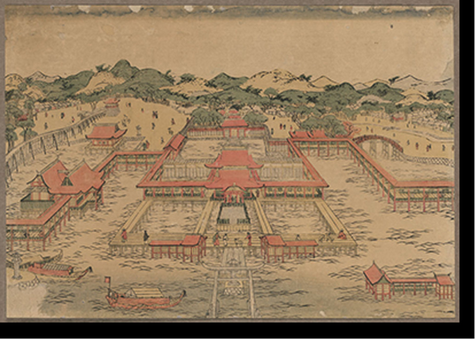 Antique Photo Print - Japanese Ukiyo-e print - Historic Wall Art Gift (13), 1750 — historic photograph