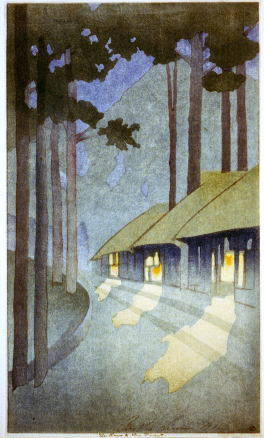 The road to the forest / Bertha Lum., 1916 — historic print