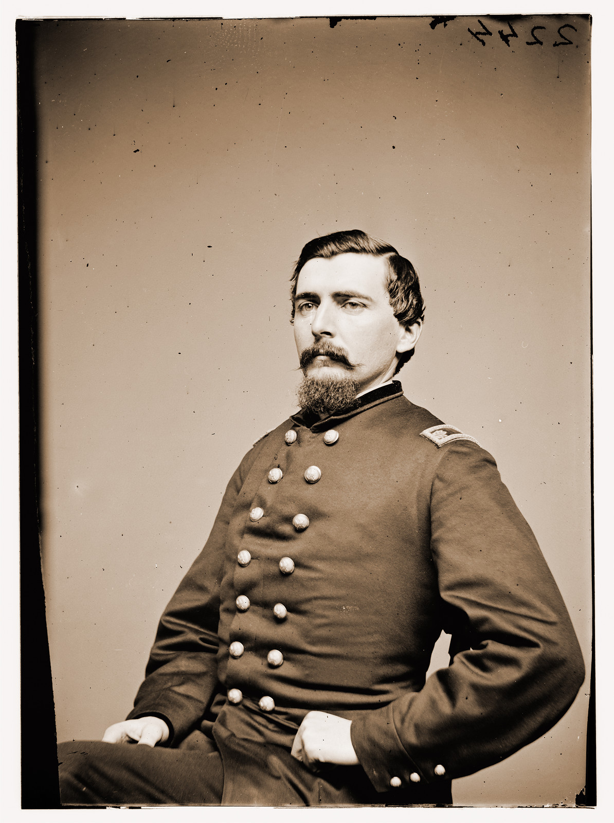 Surg. D.G. Rush 101st Pa Inf, 1860 — historic photograph