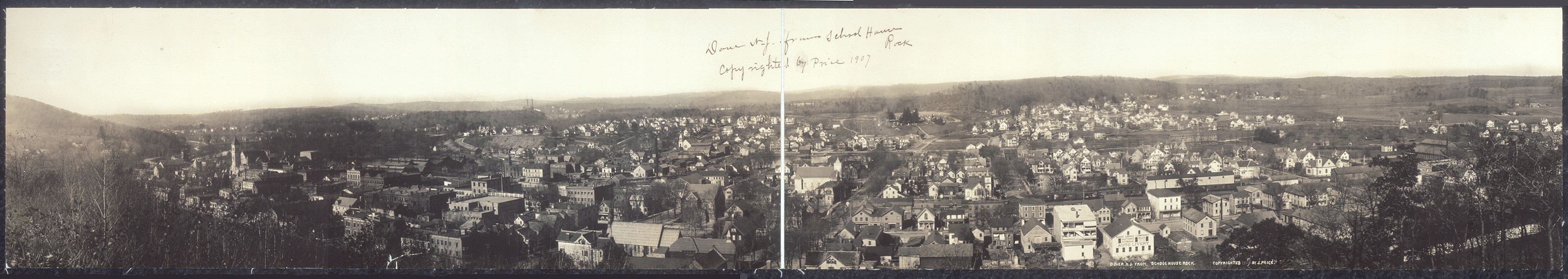 Dover School House Rock, New Jersey, 1907, 1907 — historic image