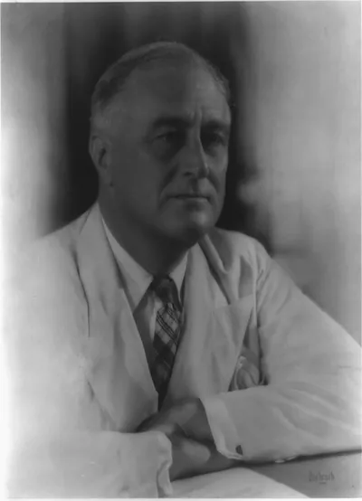 [President Franklin D. Roosevelt, half-length portrait, facing right] / Bachrach.