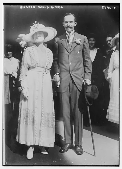 Kingdon Gould & wife