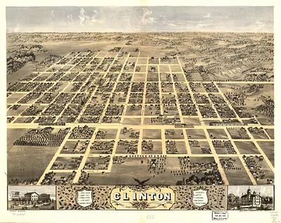 Clinton, Illinois, 1869