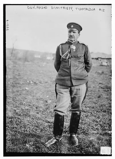 Gen. Radyo Dimitrieff, Tchataldja