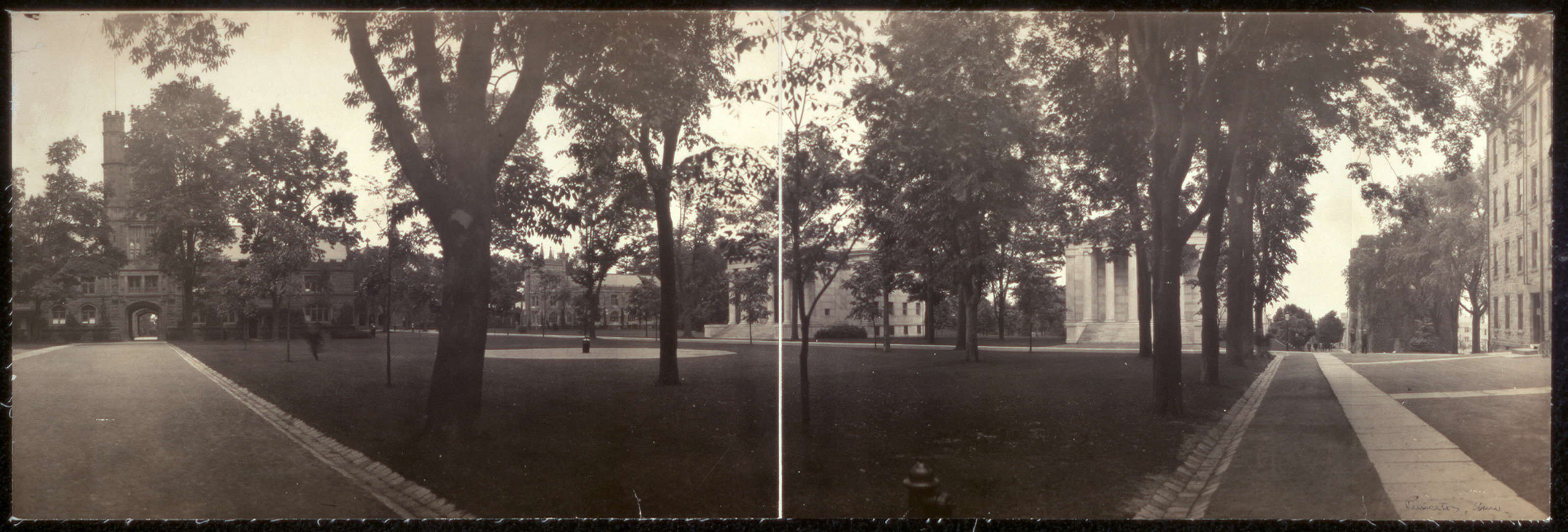 Quadrangle, Princeton University, New Jersey, 1905, 1905 — historic image