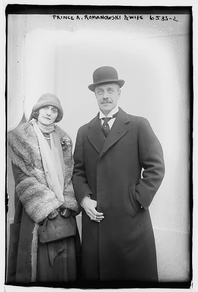 Prince A. Romanowski & wife