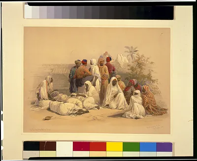 In the slave market of Cairo / David Roberts, R.A.