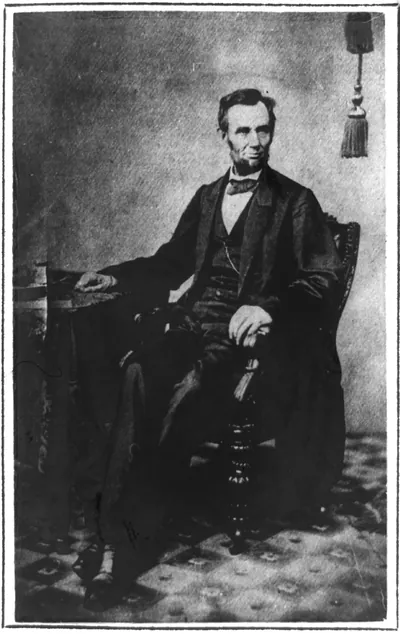 Antique Portrait - President Abraham Lincoln, 1863