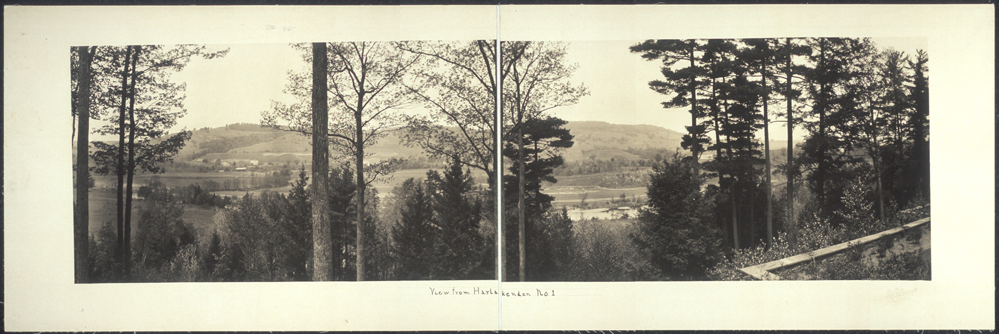 Harlakenden Cornish Region, New Hampshire, 1913 — historic image