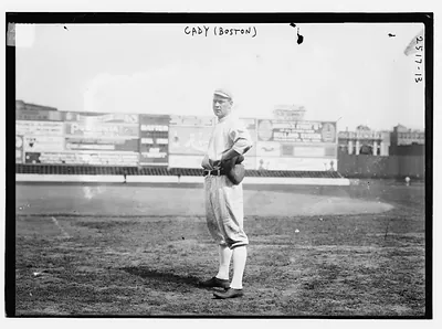 Hick Cady, Boston AL, at Fenway Park, Boston (baseball)