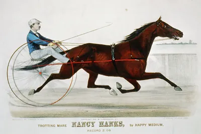 Trotting mare Nancy Hanks, by Happy Medium: record 2:09