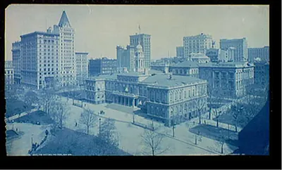 The City Hall and Park, New York