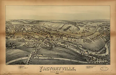 Factoryville, Pennsylvania, 1891