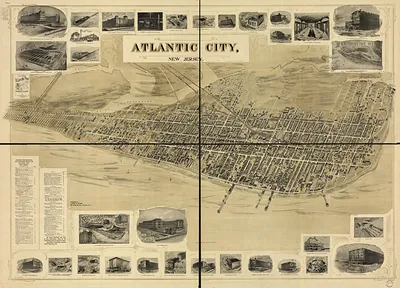 Atlantic City, New Jersey, 1900