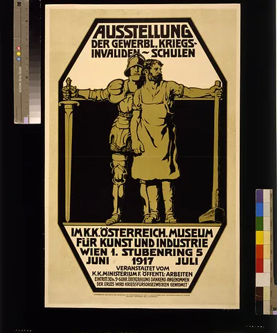 Ausstellung der gewerbl. Kriegsinvaliden Schulen