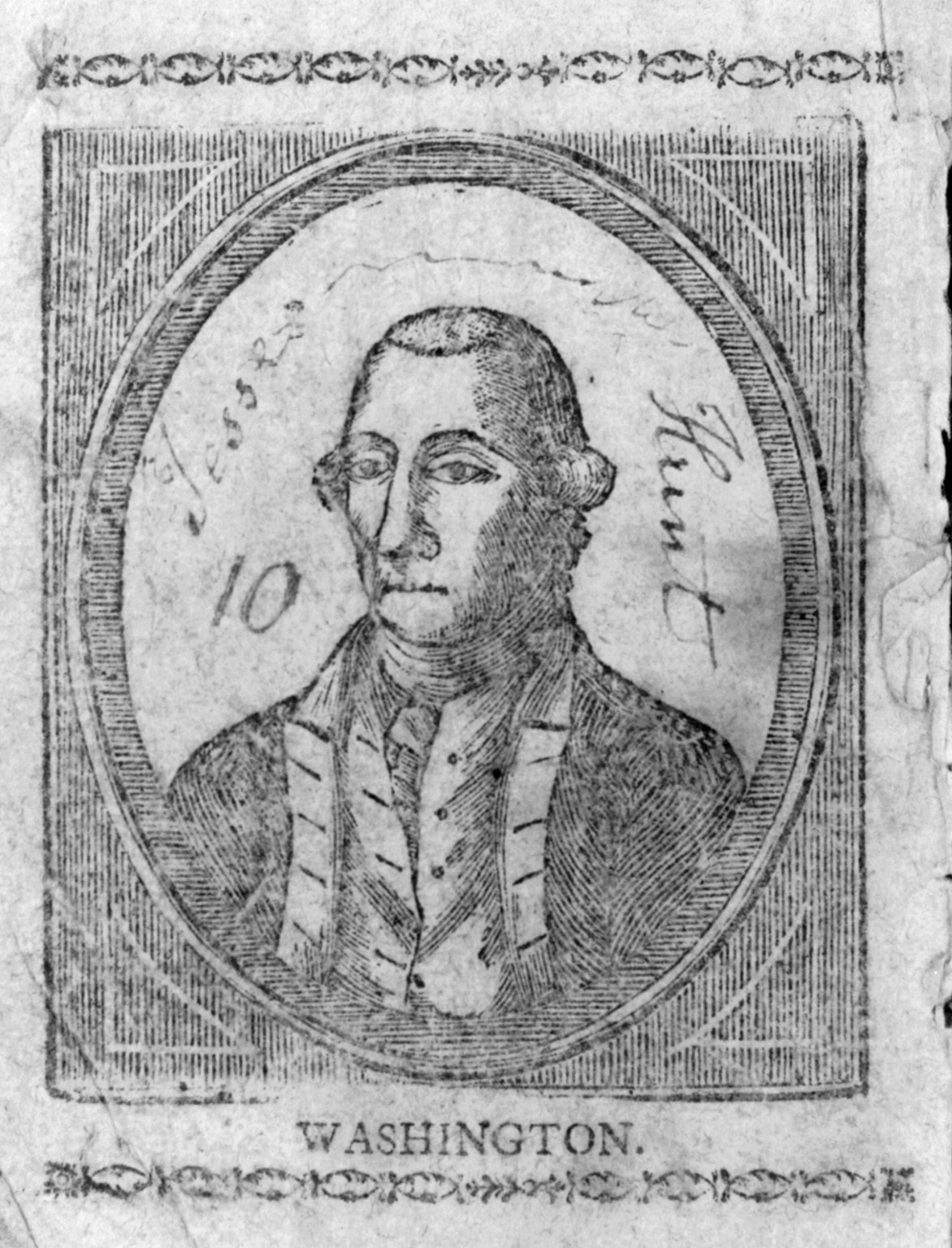 Washington, 1797 — historic print