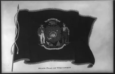 Wisconsin flag - Reproduction