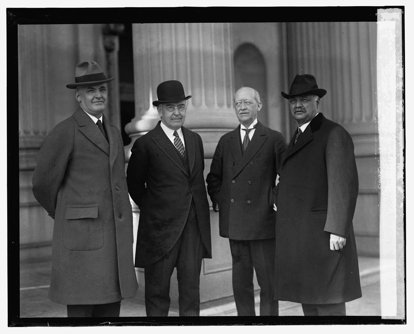 Senators Rice W. Means, Wm. M. Butler, Jesse H. Metcalf, & Sen. Curtis, 12/1/24, [19]24 December 1. — historic photograph