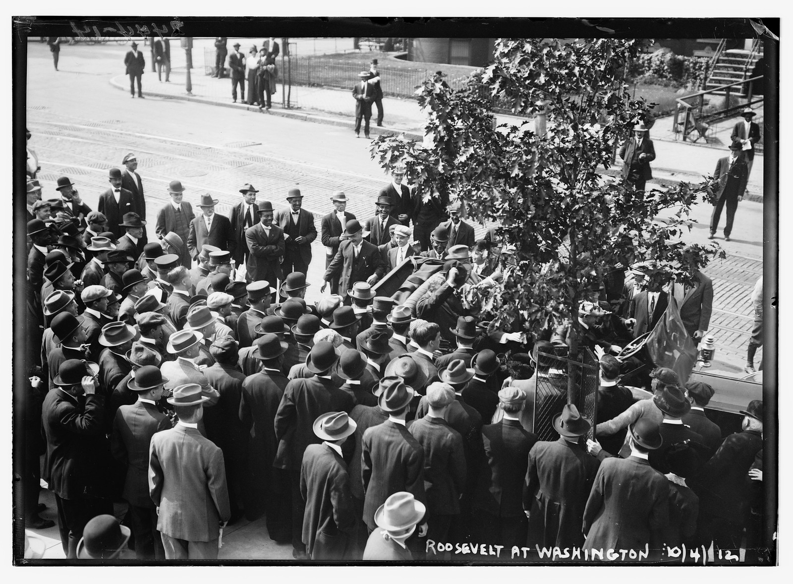 Roosevelt at Washington, 1912, 1912 — historic photograph