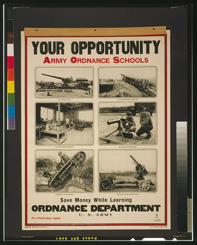 Your opportunity - Army ordnance schools