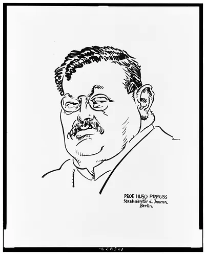 Prof. Hugo Preuss, Staatssekretär d. Inneren, Berlin