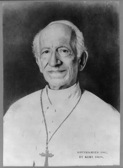 [Pope Leo XIII, 1810-1903, bust portrait]