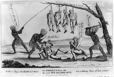 The savages let loose, or The cruel fate of the Loyalists
